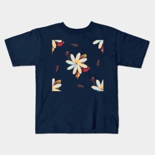 Nānū, Hawaiian Gardenias Kids T-Shirt